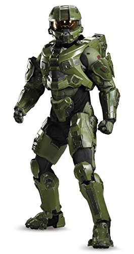 Disguise Men's Halo Master Chief Ultra Prestige Costume - X-Large - Green