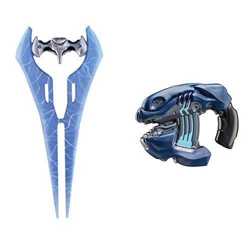 Disguise Halo Energy Sword & Halo Plasma Blaster Costume Accessory - Energy Sword + Plasma Blaster Accessory