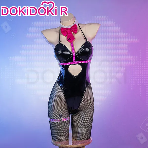 DokiDoki-R Cosplay Costume Sexy Bunny Girl Pink
