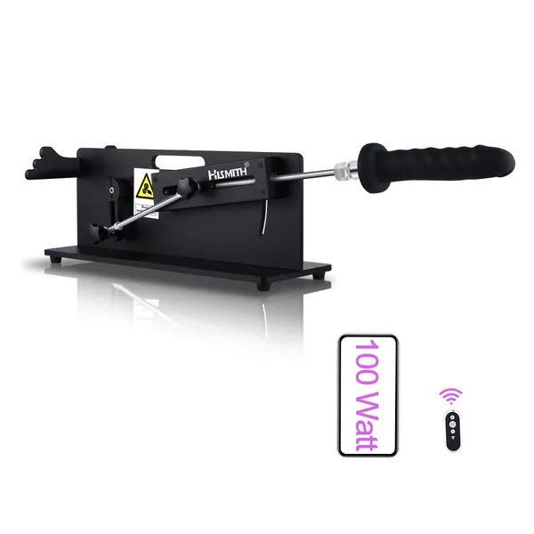 Hismith Table Top 2.0 Max - Premium Sex Machine with APP/Remote/Wire 3 in 1 Control, Love Machine with KlicLok System