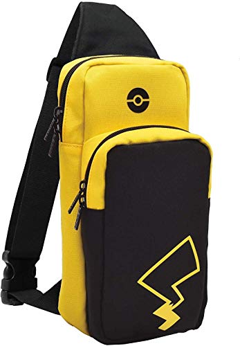 Nintendo Switch Adventure Pack (Pikachu Edition) Travel Bag by HORI - Officially Licensed by Nintendo & Pokemon - Pikachu Edition