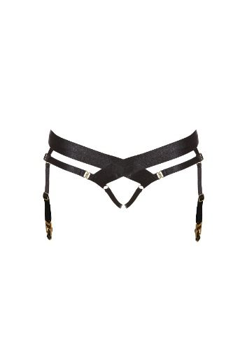 Bondage Harness Brief | Black / M