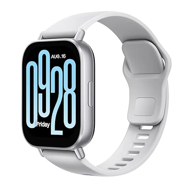 Xiaomi Redmi Watch 5 Active, Smartwatch con display LCD 2", Chiamate Bluetooth, Autonomia 18 giorni, Resistenza Acqua 5ATM, Monitoraggio Frequenza Cardiaca e SpO2, 140+ modalità Fitness - Argento