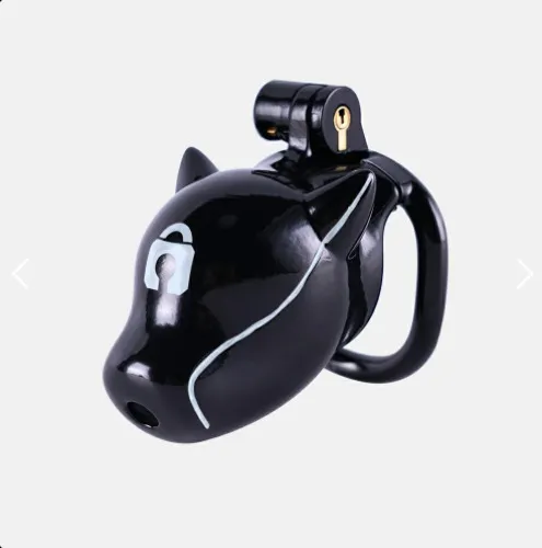 Furrjoi Glossy IDO Chastity Cage