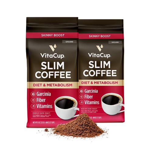 Slim Ground Coffee - 2 Bags