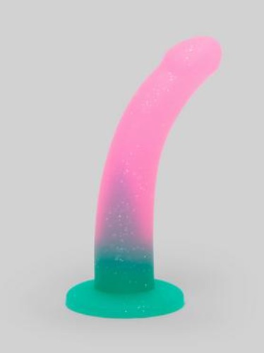Lovehoney Glitter Silicone Dildo 6 Inch 