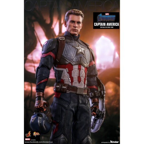 Hot Toys - Avenger End Game - Captain America with Mjolnir - 1/6th Scale - MMS536