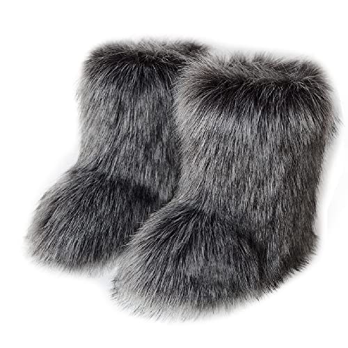 Faux fur Boots