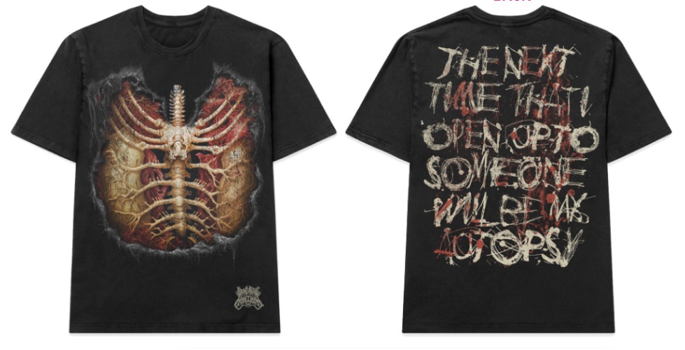 Ribcage T-Shirt | XXL