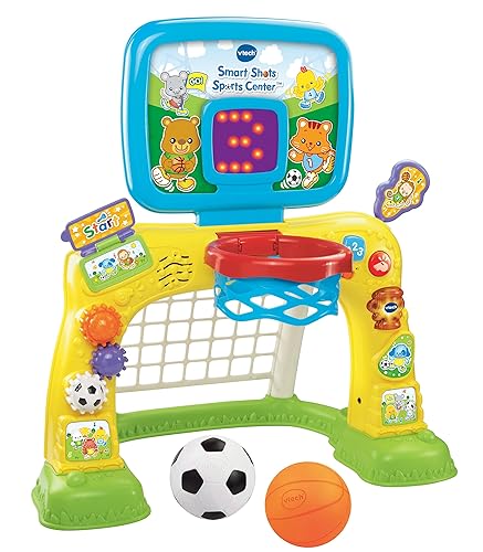 VTech Smart Shots Sports Center (Frustration Free Packaging) - Yellow - Frustration Free Packaging