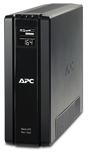 APC Power-Saving Back-UPS PRO - BR1500G-GR - Gruppo di Continuità (UPS) 1500VA (AVR, 6 Uscite Schuko, USB, Shutdown Software, Risparmio Energetico) - Prese di Uscita Schuko - 1500 VA / 865 Watt - Single
