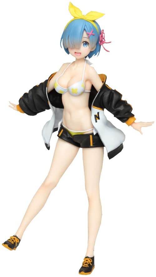 Re:Zero kara Hajimeru Isekai Seikatsu - Summer Rem - Precious Figure - Jumper Swimsuit ver. (Taito) - Brand New