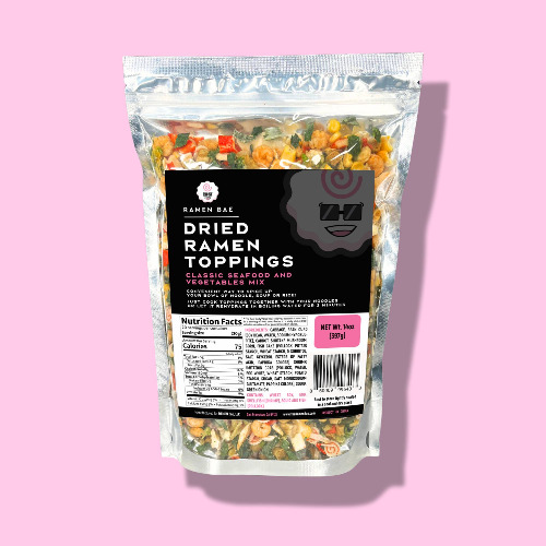 Classic Seafood Mix | Dried Ramen Toppings | Ramen Bae