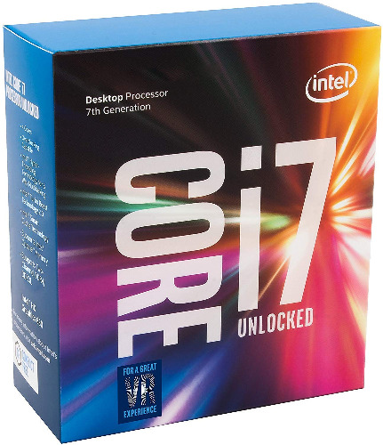 Intel Core i7-7700K Desktop Processor 4 Cores up to 4.5 GHz Unlocked LGA 1151 100/200 Series 91W
