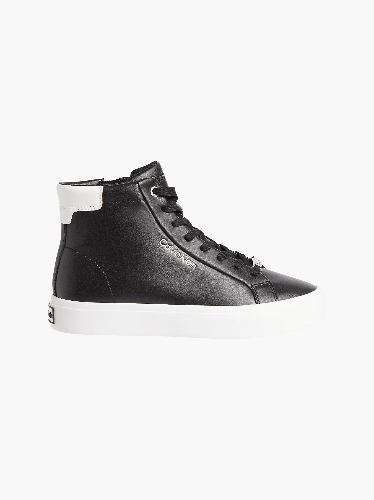 Calvin Klein Leather High-Top Trainers