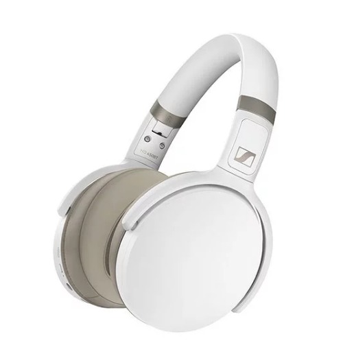 Sennheiser HD 450BT Wireless Over-Ear Headphones - white