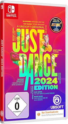 Just Dance 2024 Edition [Nintendo Switch] | Code in Box & Ubisoft Connect - Nintendo Switch - Standard