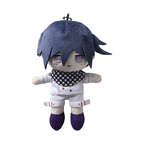 SOLOTIMES 6" Super V3 Plush Stuffed Doll Anime Figures Kokichi Ouma Plushie Keychain Toy Gift Cosplay Props for Game Fans (Kokichi Oma) - Kokichi Oma