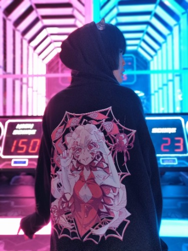 Eye See You Zip Up Hoodie | Small