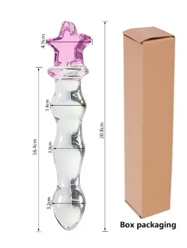 Crystal Glass toy with star 🌟