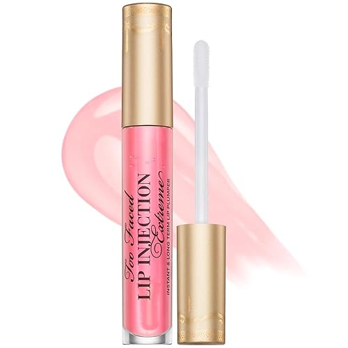 Too Faced Lip Injection Extreme Lip Plumper | Long Lasting Lip Plumping Serum - 02-Bubblegum Yum - 0.14 Fl Oz (Pack of 1)