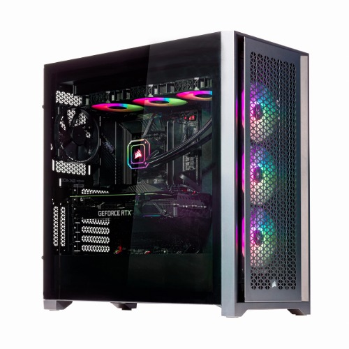 Velztorm Aciex 12th Gen CTO Gaming Desktop (Intel i9-12900K (Alder Lake) 16-Core, RTX 3080 10GB, 64GB DDR5 4800MHz RAM, 2TB PCIe SSD+6TB HDD, 360 mm AIO, 1000W PSU, WiFi6, BT 5.2, Win10P)