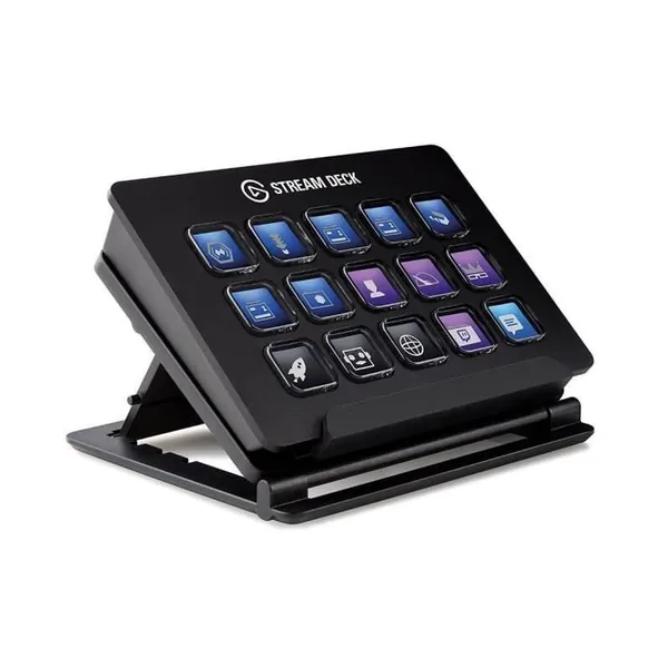 Elgato Stream Deck – Custom A 15 Pack of LCD Key with Live Content Create Controller (Authorized Distributor, 1 Year Manufacturer Warranty)