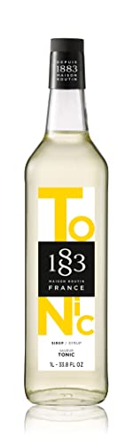 Maison Routin 1883 Tonic Syrup, 1L Glass - 1 l (Pack of 1)