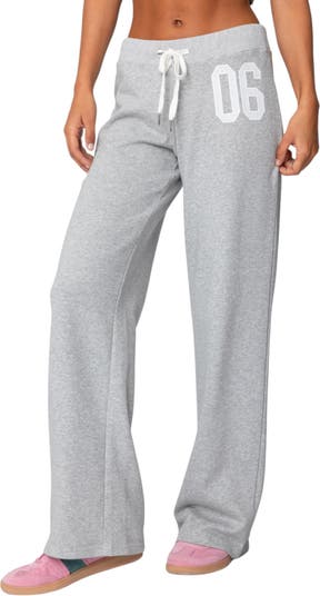 06 Wide Leg Drawstring Sweatpants