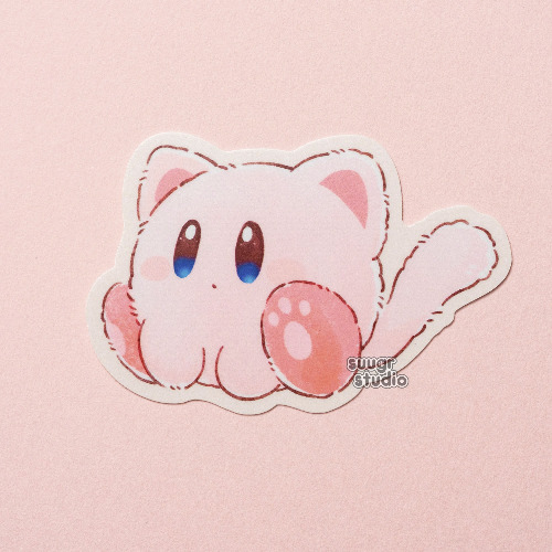 The "Purrby" Poyo Vinyl Sticker