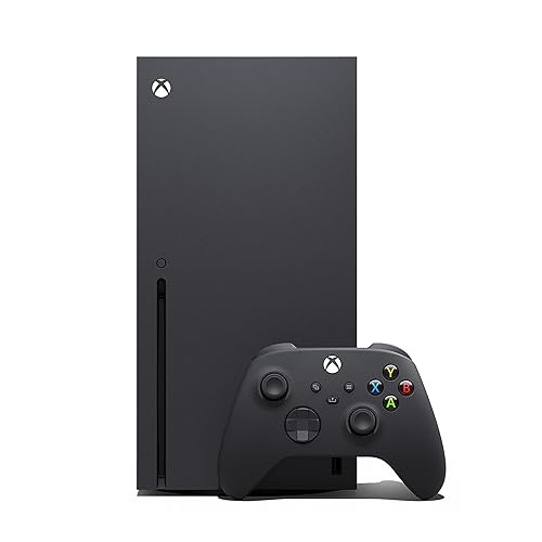 Xbox Series X 1TB SSD Console - Includes Xbox Wireless Controller - Up to 120 frames per second - 16 GB RAM - 1 TB SSD Storage - Experience True 4K Gaming - Xbox Velocity Architecture - Xbox Series X - 1TB Disc Drive Edition + Controller