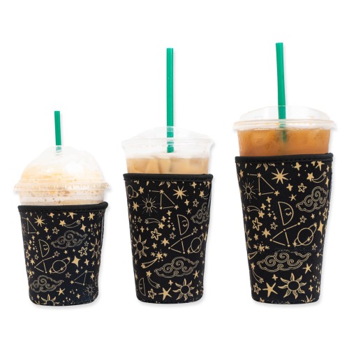 Baxendale Iced Coffee Sleeves for Cold Drink Cups - 3 Pack