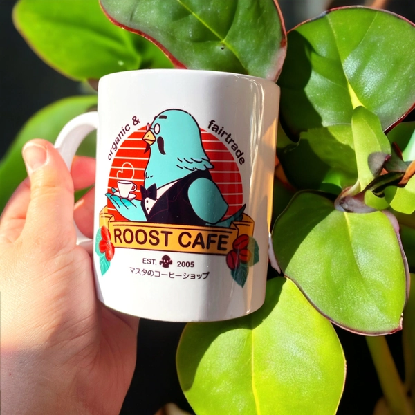 Animal Crossing Brewster's Roost Inspired Mug