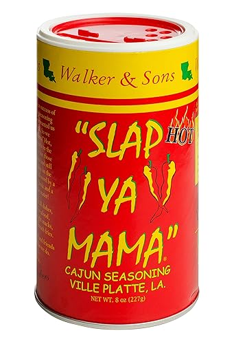 SLAP YA MAMA Hot Blend Cajun Seasoning, 8 oz.