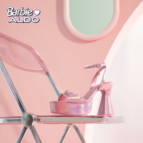 Barbieparty Heeled Sandals | Pink / US 9