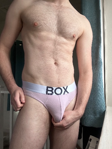 Used Underwear: Pink BOX briefs