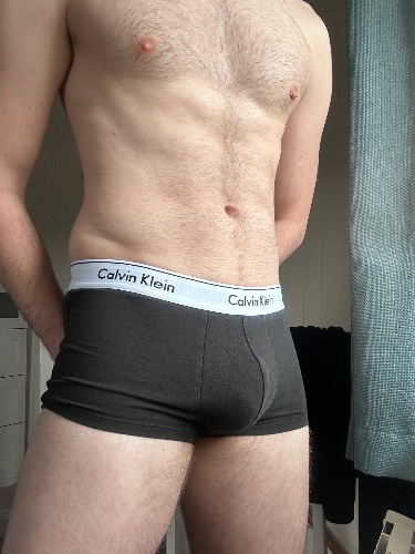 Used Underwear: Black CK boxers