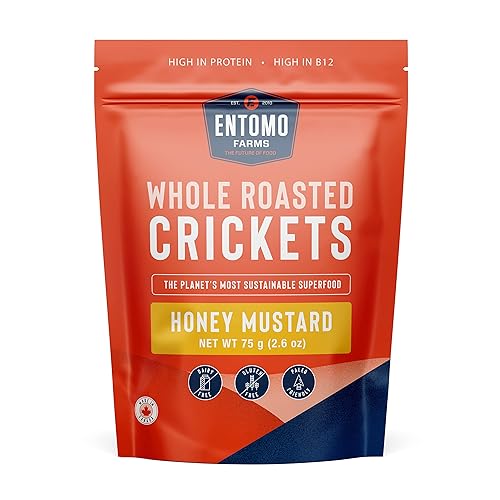 Honey Mustard Flavored Crickets