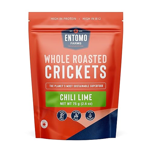 Chili Lime Flavored Crickets
