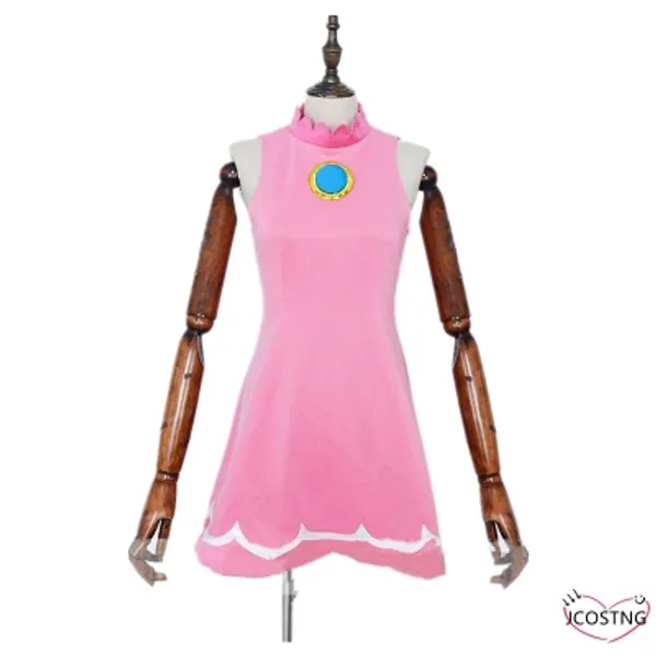 42.99US $ 40% OFF|Mario Tennis Princess Peach Cosplay Costume Cute Dress - Cosplay Costumes - AliExpress
