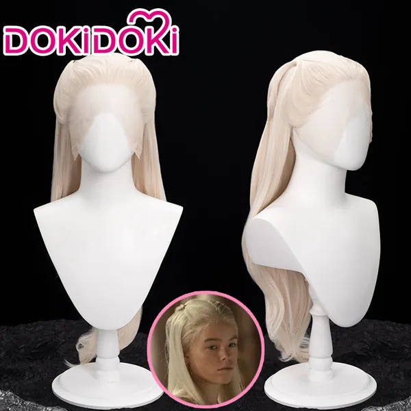 DokiDoki TV House of the Dragon Cosplay Rhaenyra Cosplay Wig