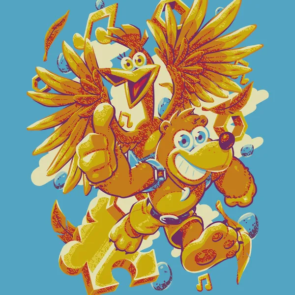 Banjo-Kazooie 'Band Together' Shirt