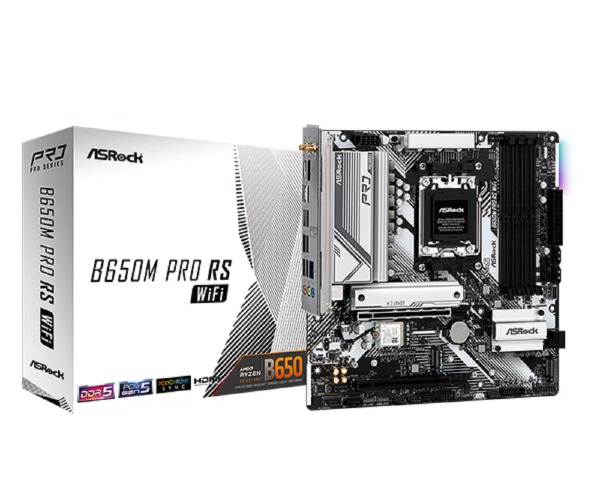 ASRock MB AMD AM5 B650M Pro RS WiFi