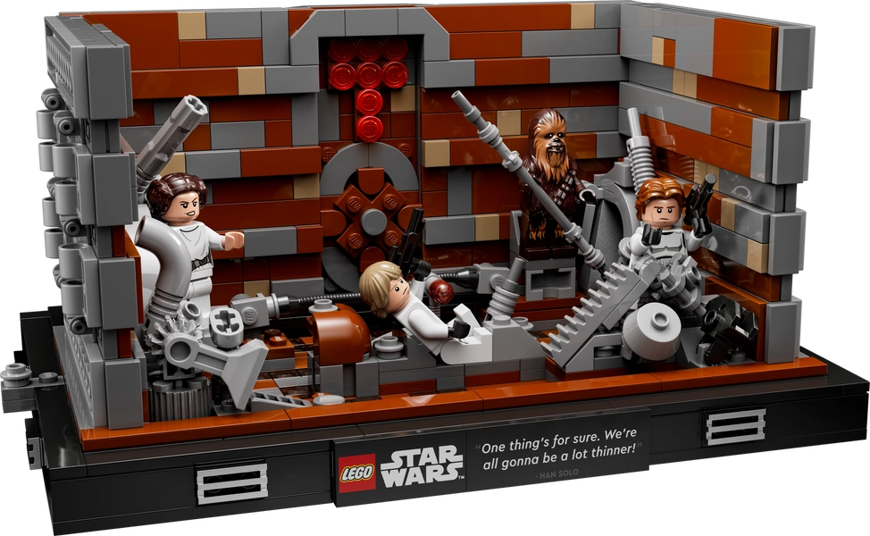 Death Star™ Trash Compactor Diorama 75339 | Star Wars™ | Buy online at the Official LEGO® Shop US 