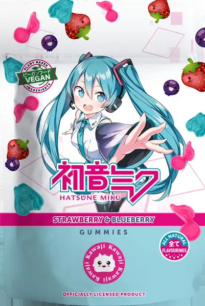 Hatsune Miku Gummy Sweets 125g