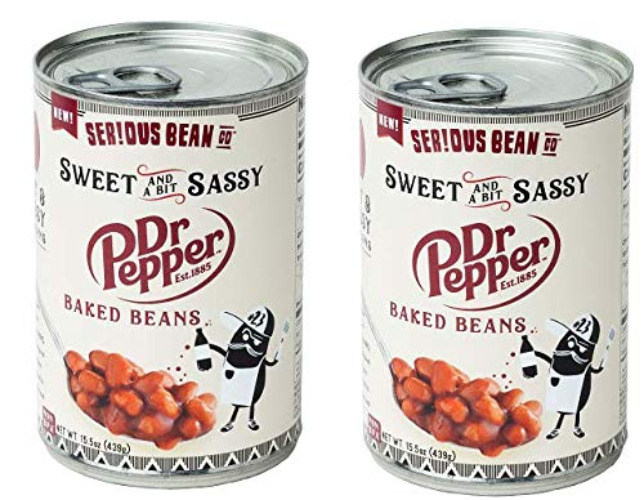 Serious Bean Co. Dr. Pepper Baked Beans 15 oz (Pack of 2) - 15.00 Ounce (Pack of 2)