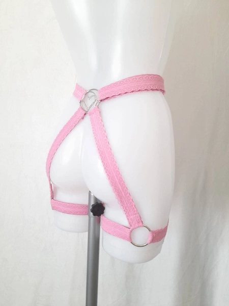 Pink Tail Harness