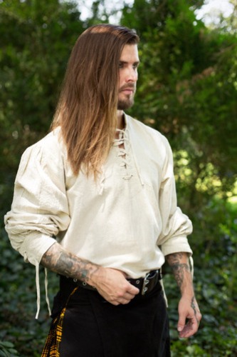 Medieval Tunic - XL / Ivory