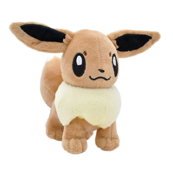 WOFTE Eevee Plush,Poke-mon Eevee Evolutions Plush,Eevee Umbreon Sylveon Vaporeon Jolteon Leafeon Espeon Flareon Glaceon Evolution Plushies Toy, Soft Doll Toy Birthday Kids Gift for Children