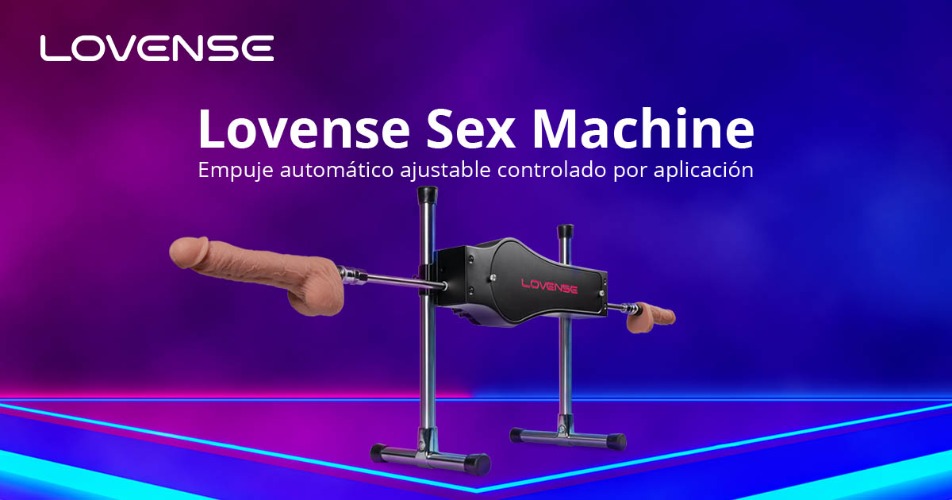Lovense® Sex Machine: ¡Máquina sexual de empuje automática controlada por aplicación!